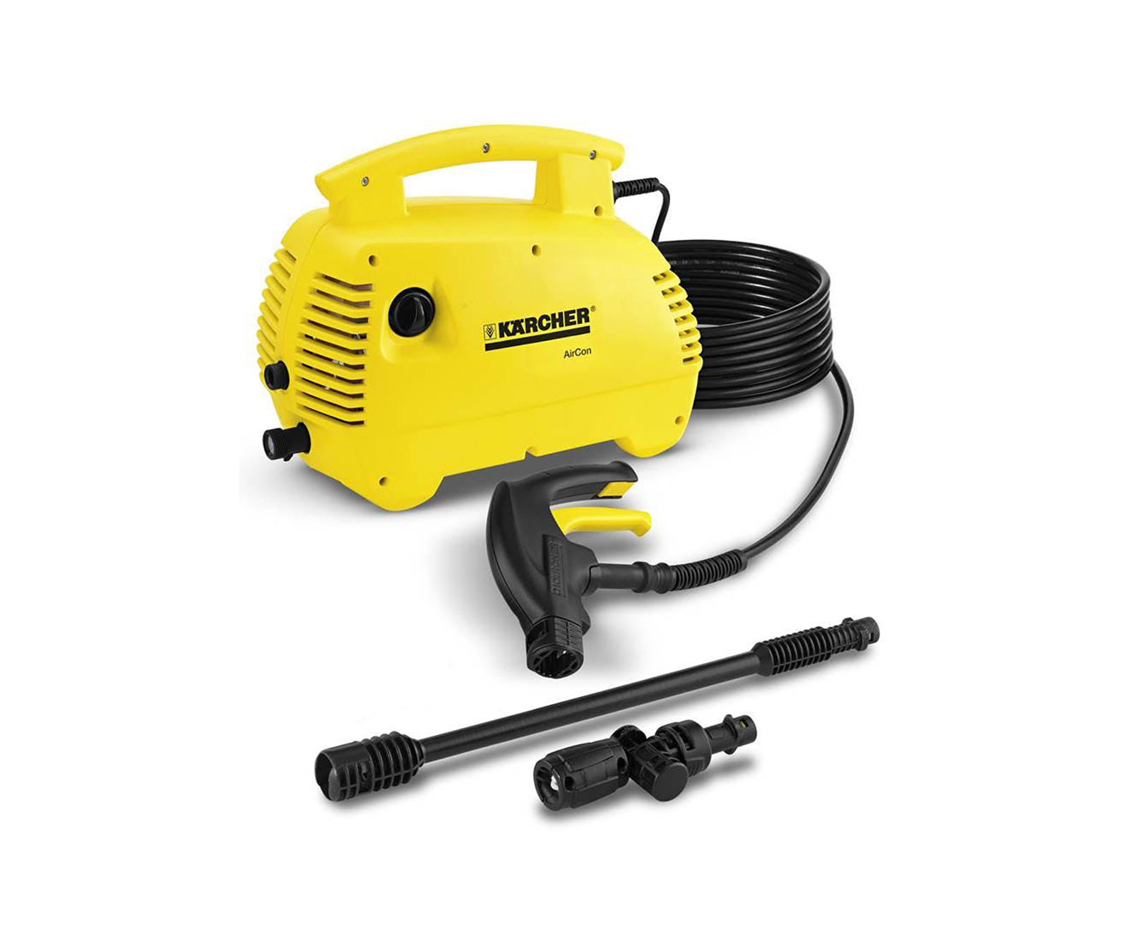 Air conditioner clearance pressure washer